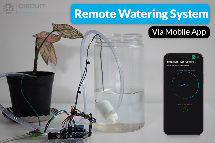 Remote Plant Watering System via Mobile App — reference image